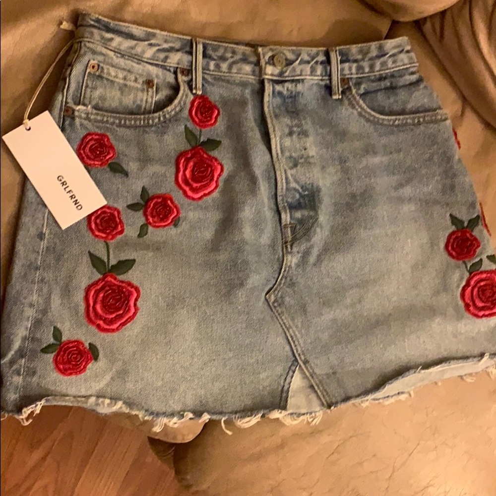 Denim skirt